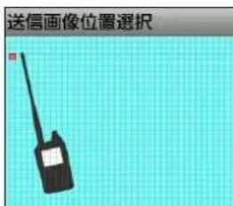 送信画像位置選択