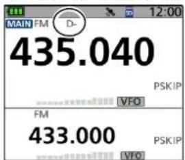 ICOM ID-52PLUS - ◇ デュプレックスモードの設定 - 3