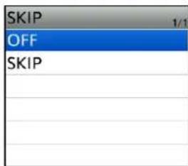 SKIP OFF SKIP