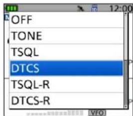 OFF TONE TSQL DTCS TSQL-R DTCS-R