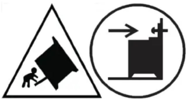 BEKO FBE62120SWD - Brīdinājums - apgāšanās risks! - 1