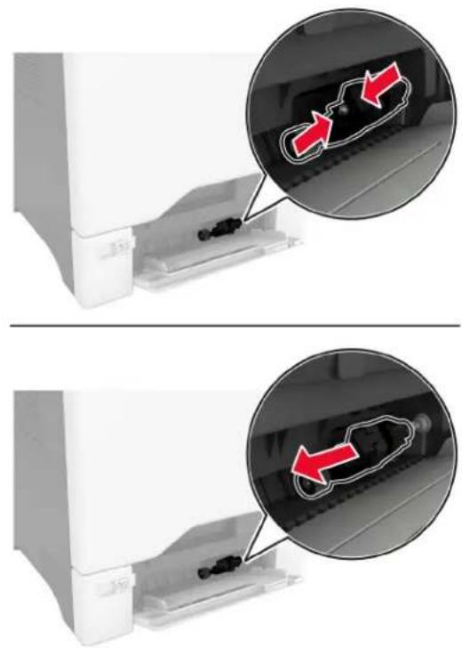 LEXMARK CX730 - Popieriaus paémimo ratukų valymas - 5