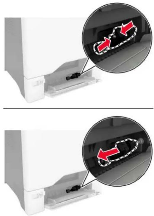 LEXMARK CX730 - Popieriaus paémimo veleno keitimas daugiafunkciame tiektuve - 1