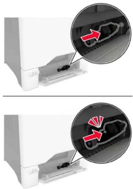 LEXMARK CX730 - Popieriaus paémimo ratukų valymas - 6