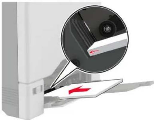 LEXMARK CX730 - Popieriaus idėjimas i daugiafunkcį tiektuvą - 5