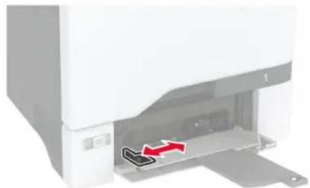 LEXMARK CX730 - Popieriaus idėjimas i daugiafunkcį tiektuvą - 1