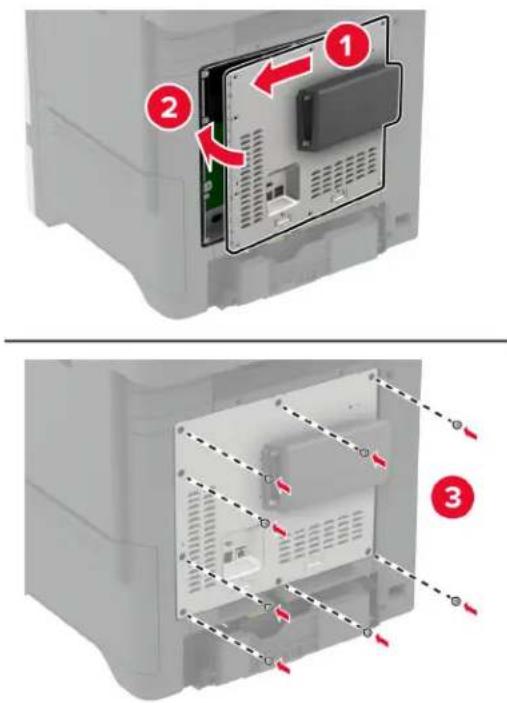 LEXMARK CX730 - Vidaus sprendimų prievado įrengimas - 7