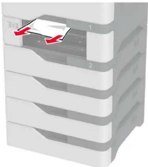 LEXMARK CX730 - Popieriaus strigtis dékluose - 2