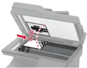 LEXMARK CX730 - Automatinis dokumentų tiektuvas (ADT) Skenerio stiklas - 2