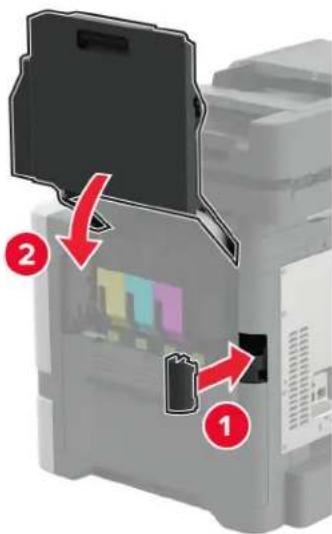 LEXMARK CX730 - Belaidžio spausdinimo serverio MarkNet N8370 diegimas - 3