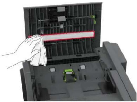 LEXMARK CX730 - Skenerio valymas - 4