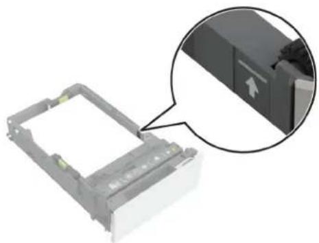 LEXMARK CX730 - Popieriaus idėjimas i déklus - 5