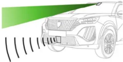 PEUGEOT 2008 (2025) - Ši sistema turi tris funkcijas: - 1
