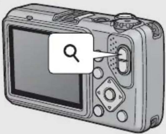 PENTAX G600 - Q (拡大表示) ボタンを押す - 1