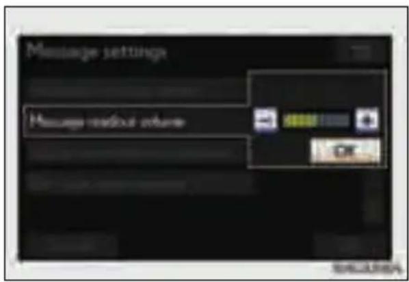 Message settings Message format options