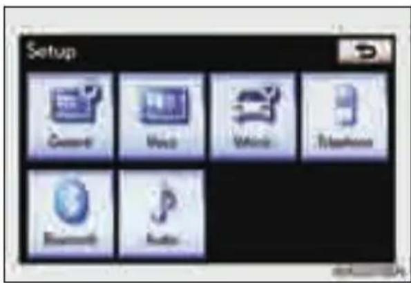 Setup Camera Video Audio Telephone Sound Note
