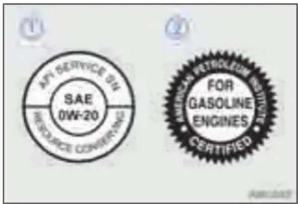 API SERVICE O/U SAE OW-20 RESOURCE CONSERVING FOR GASOLINE ENGINES CERTIFIED AW-2007