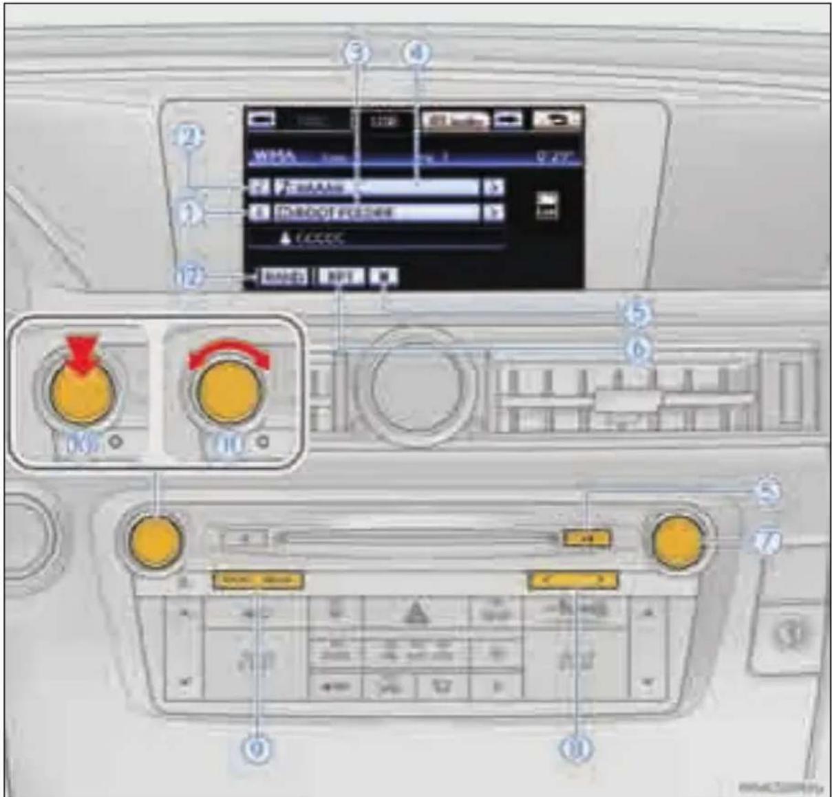 LEXUS GS 450h (2012) - USB atmiņas klausīšanās - 1