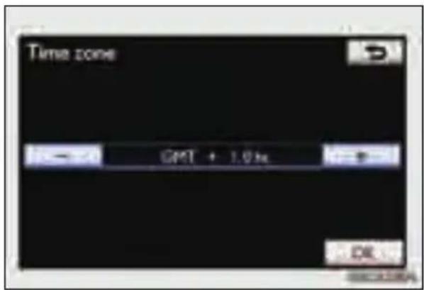 Time zone GMT + 1.0 Hz OK