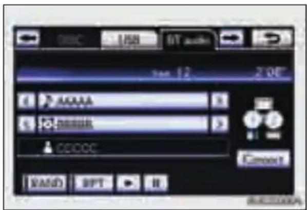 DISC USB BT audio Top 12 2'00" AAAA DRESS CCDC Connect WAND SPT R AVOCOMA
