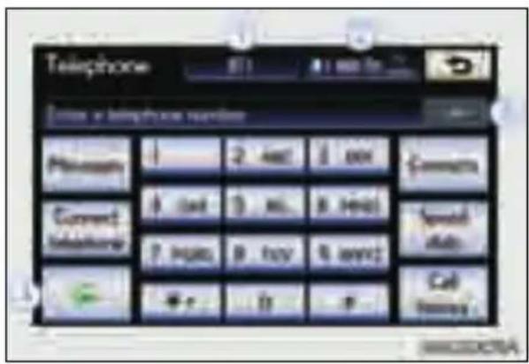 LEXUS GS 450h (2012) - Bluetooth® tâlruņa izmantošana - 1