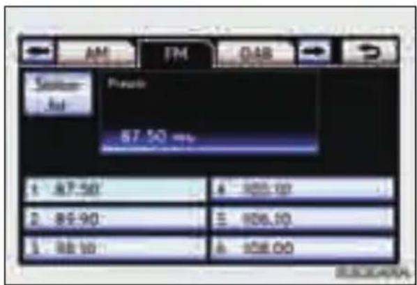 AM FM DAB Session Hot Piano 87:50 ms 1. 87:50 2. 89:90 3. 98:10 A 988.00 S 986.00 A 988.00 RECICARAL