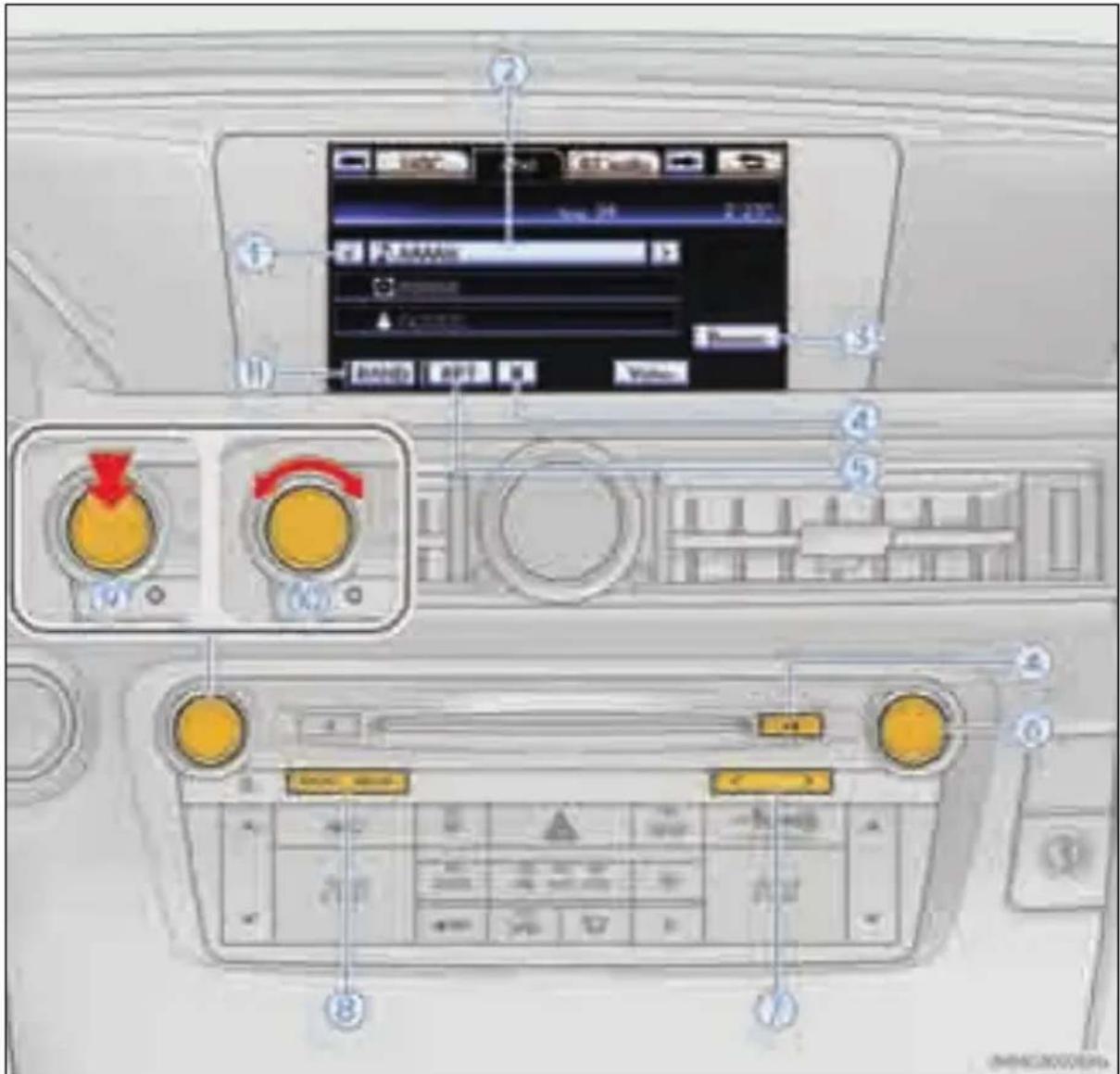 LEXUS GS 450h (2012) - iPod klausīšanās - 1