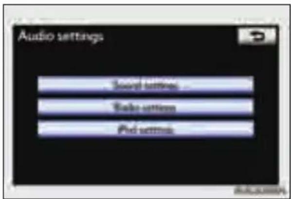 Audio settings Sound buttons... Audio buttons... Print buttons...