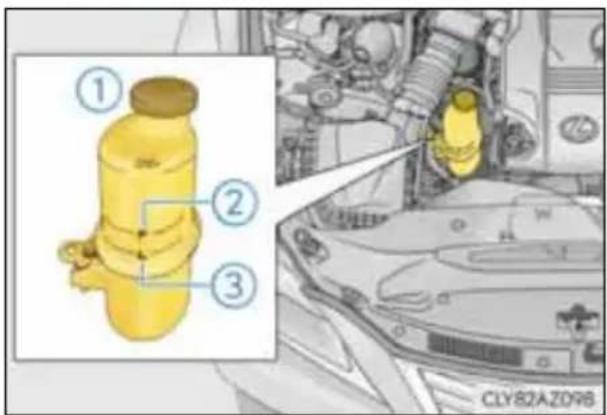 LEXUS IS 300h (2013) - ■Ja multiinformācijas ekrānā tiek rādīts “Hybrid System Overheat” (Hibrīdsistēma pārkarst). - 2