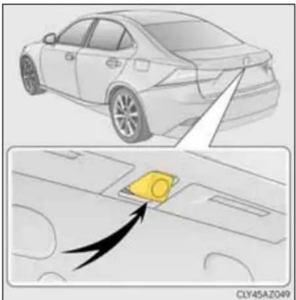 LEXUS IS 300h (2013) - ■Atpakalskata uzraudzības sistēmas kamera - 1