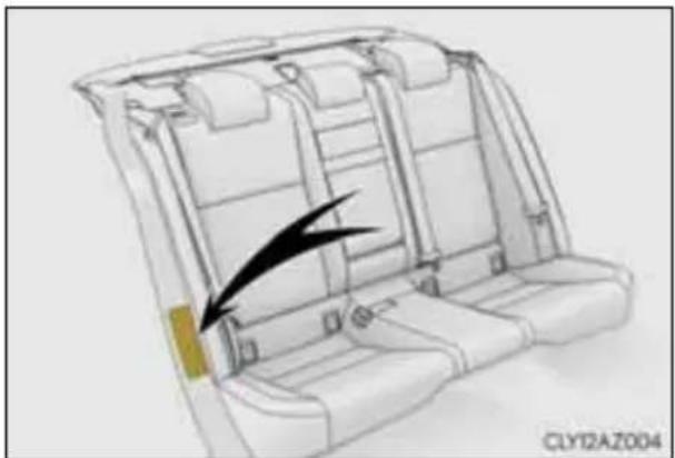 LEXUS IS 300h (2013) - Hibridakumulatora (vilces akumulatora) ventilacijas sprauslas - 1