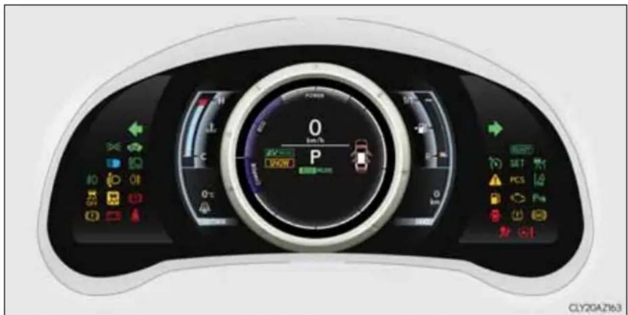 LEXUS IS 300h (2013) - Brīdinājuma gaismas signāli un indikatori - 2