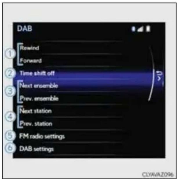 LEXUS IS 300h (2013) - FM vai AM radio - 2