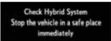 LEXUS IS 300h (2013) - Ja tiek rādīts brīdinājuma ziņojums - 29
