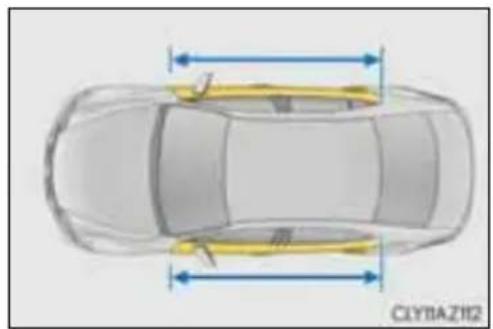 LEXUS IS 300h (2013) - ■ SRS drošības spilvena darbības nosacījumi (SRS sānu drošības spilveni un drošības aizkari) - 7