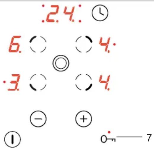 :2.4: ① 6. ○ ○ 4. 3. ○ ◎ ○ 4. ① - + 0- —— 7