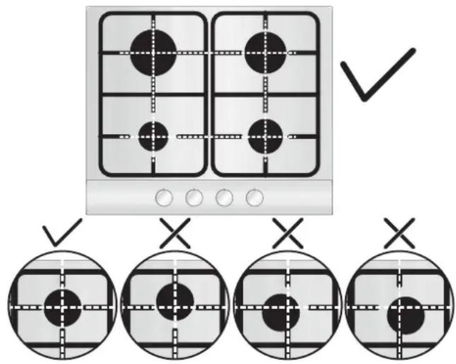 HOOVER HHW6BRBB - OCAK KULLANIMI KULLANIM TALİMATLARI - 1