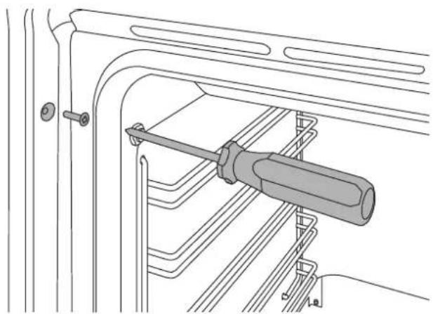 BERTAZZONI F605PROEKX - FIXATION DU FOUR - 1