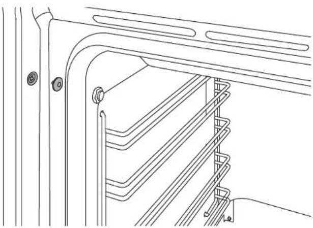 BERTAZZONI F605HERGKNE - FISSAGGIO FORNO - 1