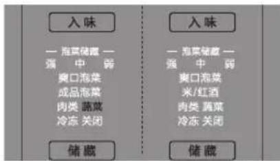 入味 一 泡菜儲藏 一 强 中 弱 爽口泡菜 成品泡菜 肉类 薬菜 冷冻 关闭 儲藏 入味 一 泡菜儲藏 一 强 中 弱 爽口泡菜 米/红酒 肉类 薬菜 冷冻 关闭 儲藏