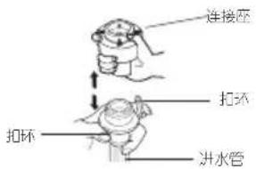 连接座 扣环 扣环 进水管