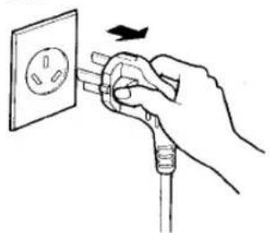 Roka, kas ievieto kontaktdakšu elektrības kontaktligzdā (bez redzama teksta vai simboliem)