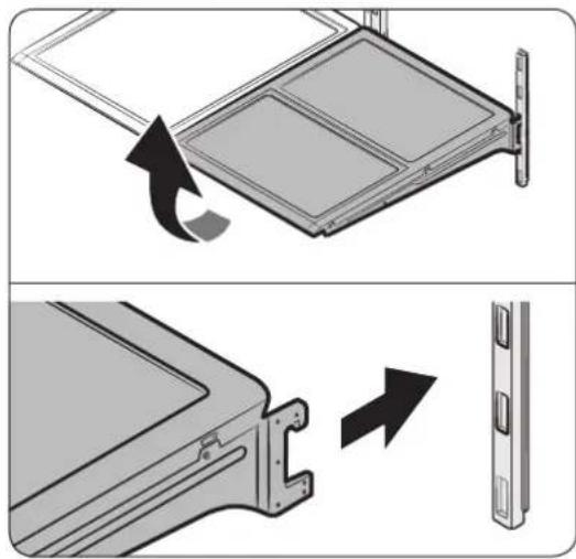 SAMSUNG RF60K9560SR - 钢化玻璃层板(冷藏室) - 1