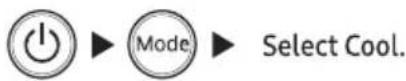 SAMSUNG AR18NV3JLMCXNA - Cool mode - 1