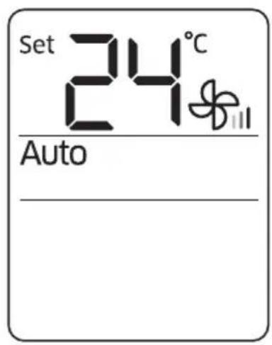 Set 24°C Auto