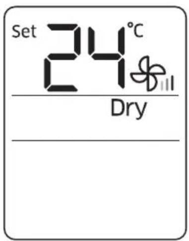 Set 24°C Dry