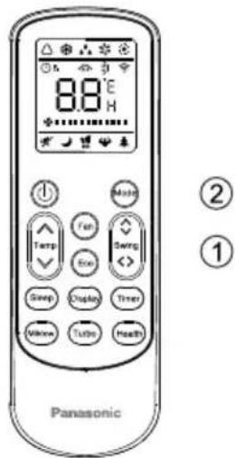 PANASONIC CS-FS24AKF - Quick guide - 2