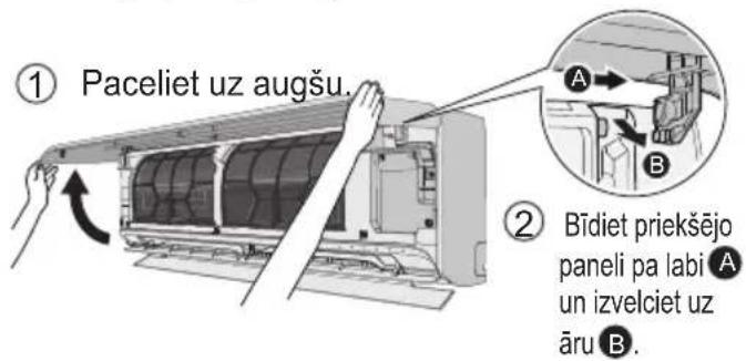 PANASONIC CS-NZ35YKE-1 - Priekšējais panelis - 1