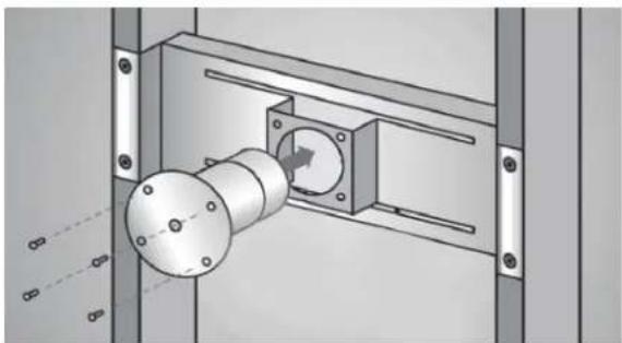 SolidDrive MSK-1SM-T - Insert the SolidDrive into the bracket - 1