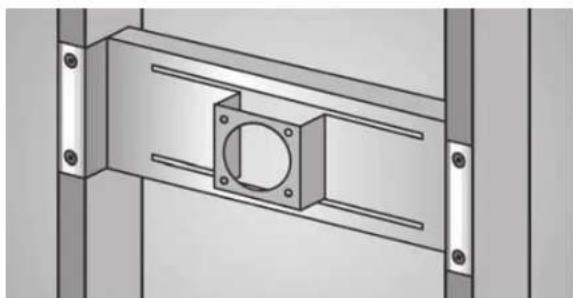 SolidDrive MSK-1SM-T - Attach the SolidDrive mounting bracket to wall studs or ceiling joists - 1